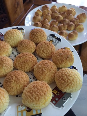 十分美味的酥皮泡芙